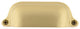 Nostalgic Warehouse Cup Pull Farm Large, Satin Brass