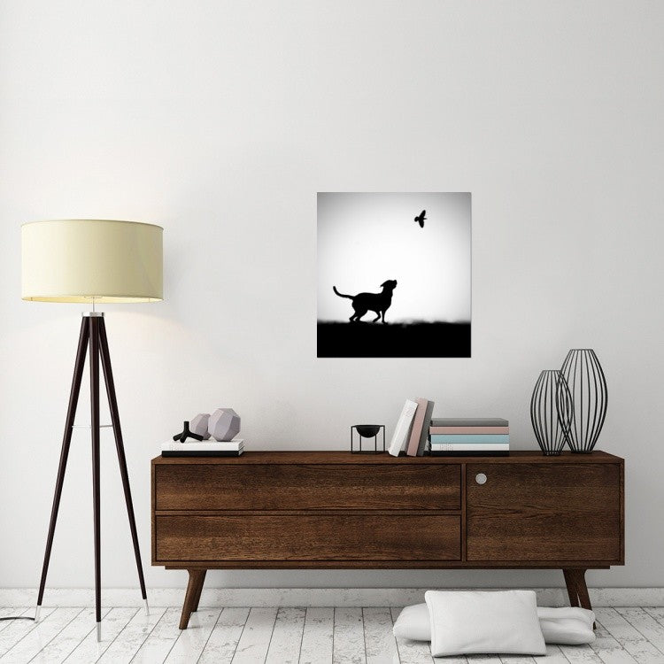 "The Clue" Stretched Canvas Giclee by Hengki Lee, 28x30"