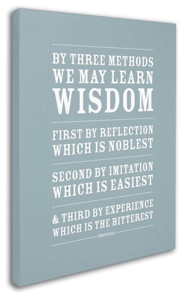 ''Three Ways to Wisdom'' Canvas Art by Megan Romo
