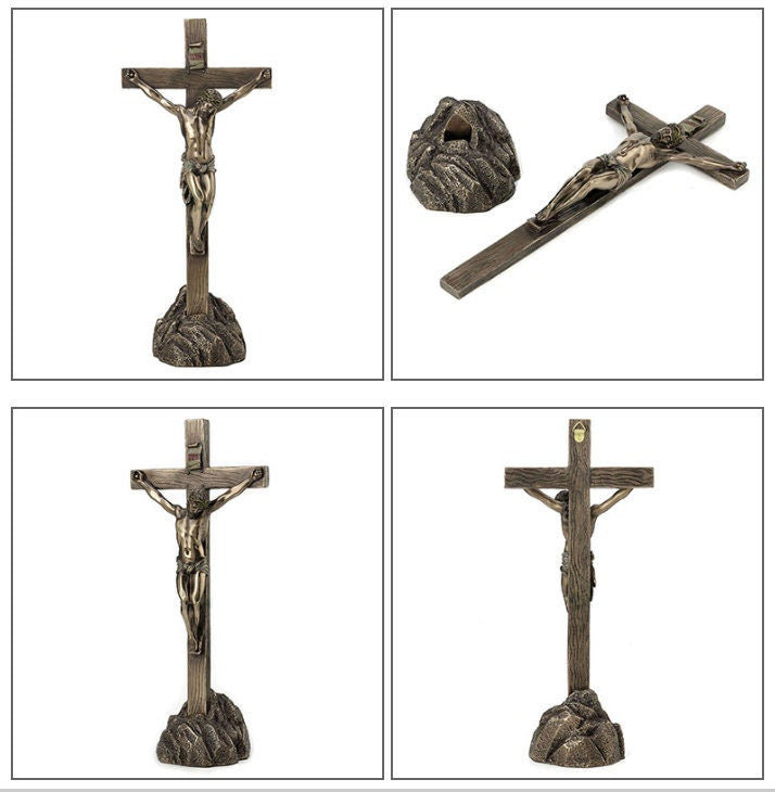 Crucifix And Stand By Veronese Designs