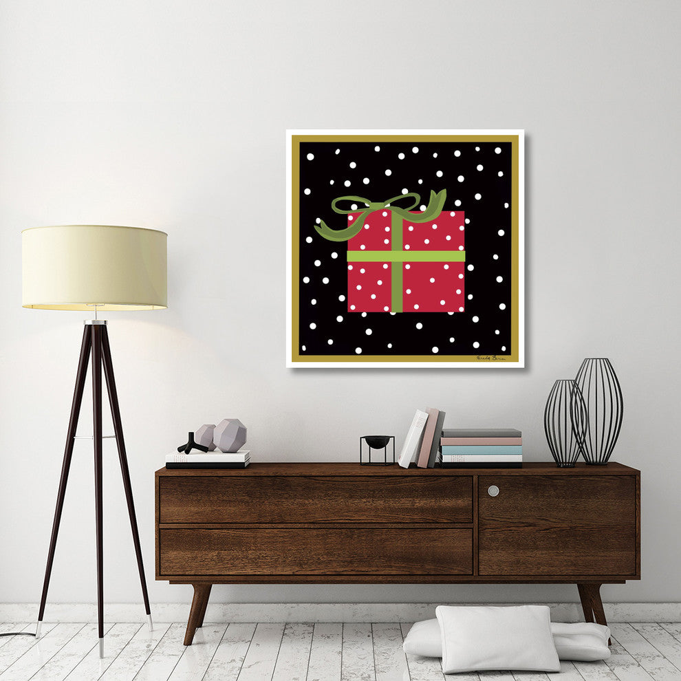 "The Night Before Christmas V" Digital Paper Print by Farida Zaman, 42"x42"