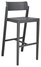 The 100 Bar Stool, 29" Seat Height, Gray