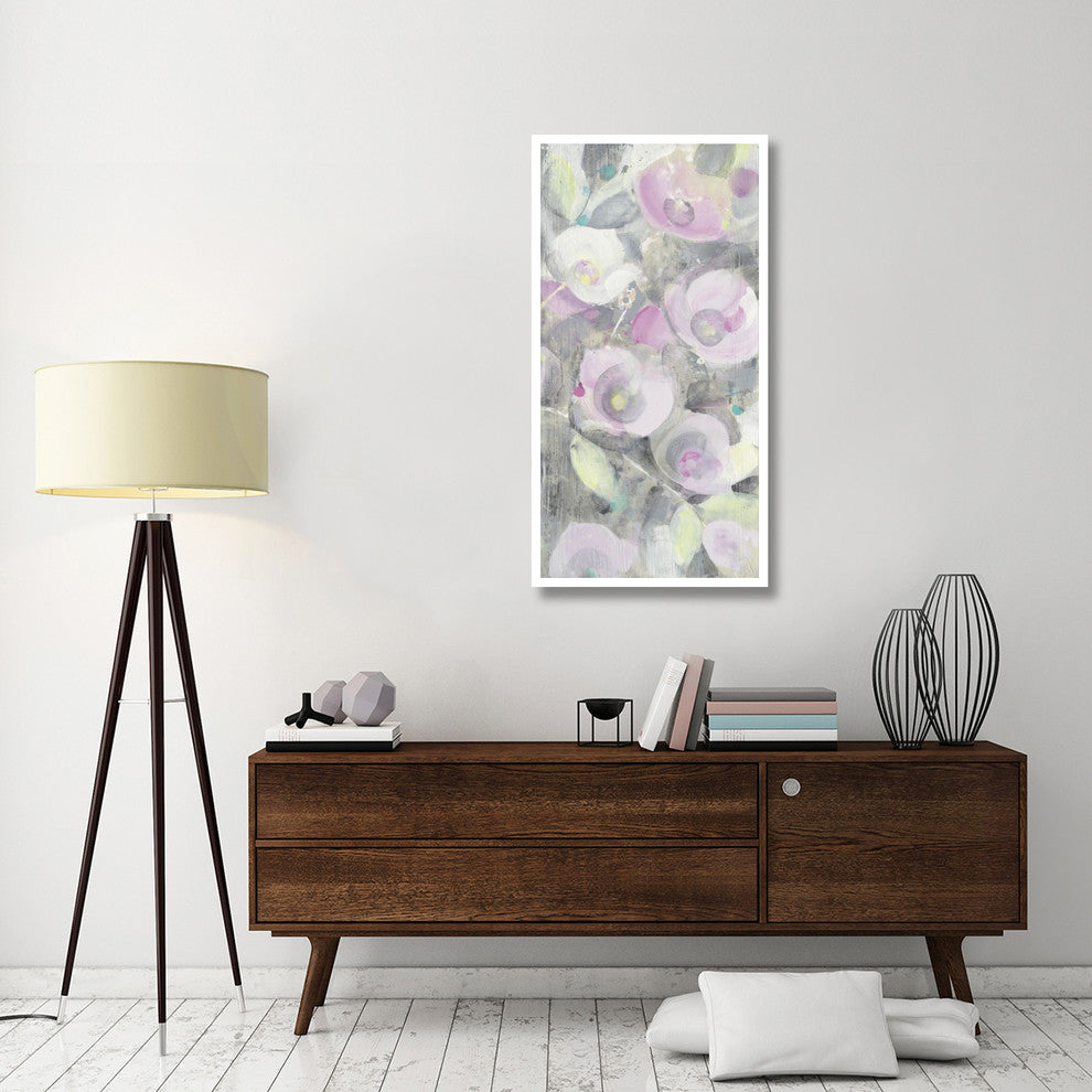 "Sugar Flowers II" Digital Paper Print by Albena Hristova, 26"x50"