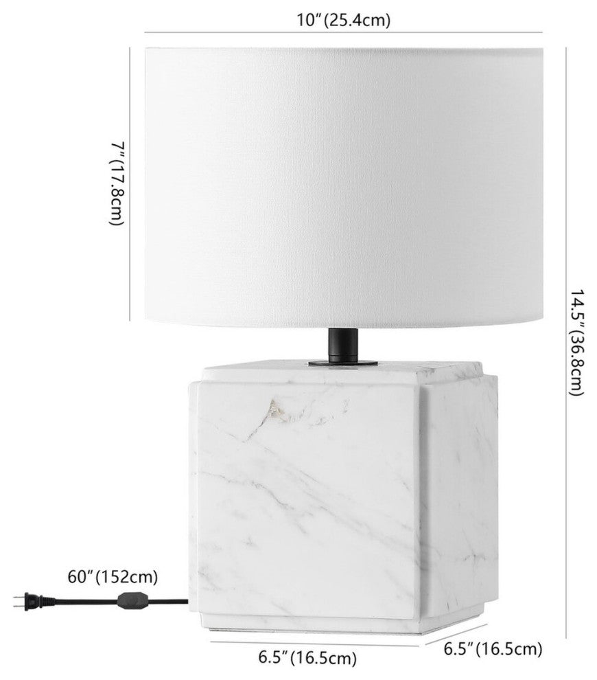 Safavieh Couture Zahra Marble Table Lamp