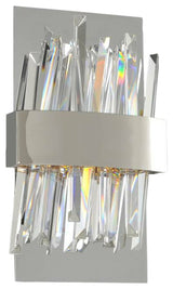 Glacier LED Wall Bracket, Chrome