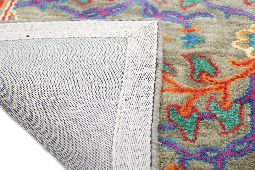 Bashian Elmsford Area Rug, Taupe, 2.6''x8''