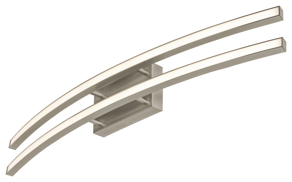 Harper 36'' LED Vanity, Satin Nickel