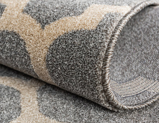 Rug Unique Loom Trellis Light Gray Rectangular 3' 3 x 5' 3