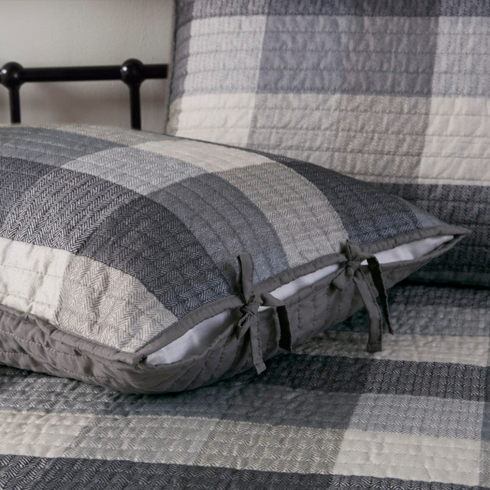 Madison Park Ridge 6 Piece Reversible Plaid Daybed Cover Set