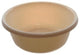 Round Plastic Wash Basin, Beige With Dots
