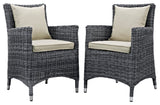 Summon 2-Piece Outdoor Patio Sunbrella Dining Set