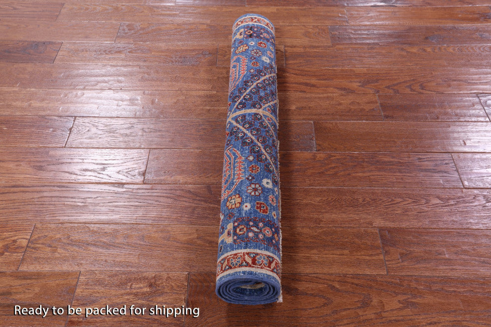 Persian Ziegler Handmade Wool Rug 3' 2" X 5' 0" - Q12884