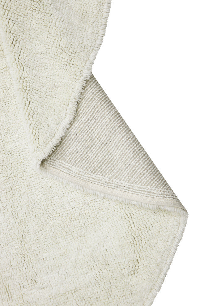 Woolable rug Round Natural