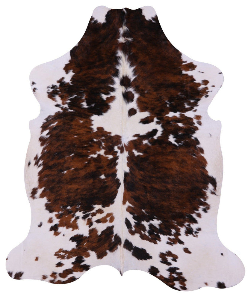 7' 5" X 6' 6" Natural Cowhide Rug C2220