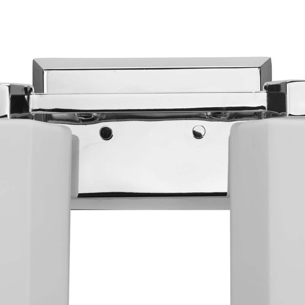 Estrada Collection 4-Light Contemporary Bath and Vanity Light, Polished Chrome