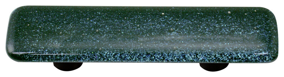 Dark Metallic Blue Pull, Black Post
