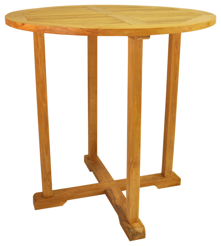 Anderson Teak TB-039BT Bahama 39" Round Bar Table