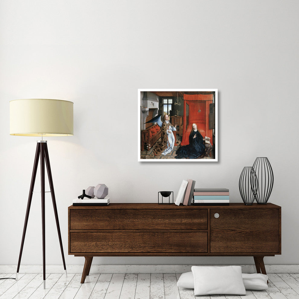 "Annunciation 2" Digital Paper Print by Rogier van der Weyden, 32"x29"