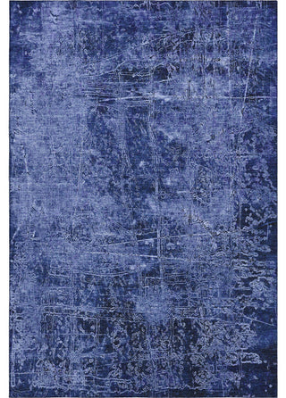 Premium Machine Washable Mayfield AMF559 Navy 10' x 14' Rug