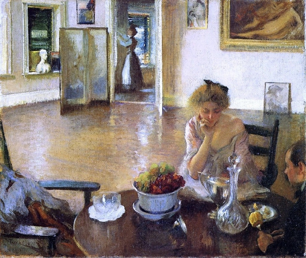 Edmund Tarbell A Breakfast Room Wall Decal