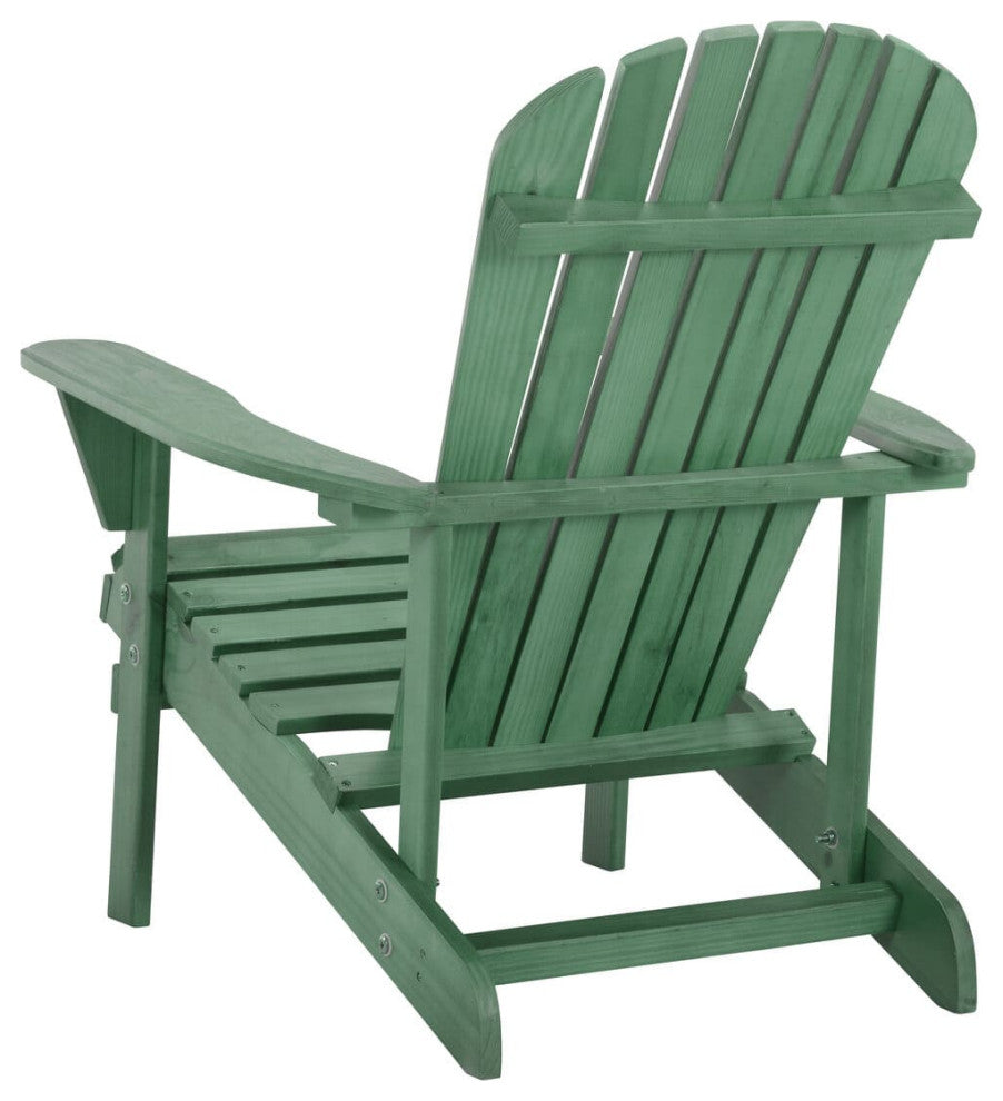 Earth Collection Adirondack Chair With phone and cup holder, Sea Green, Two Adir