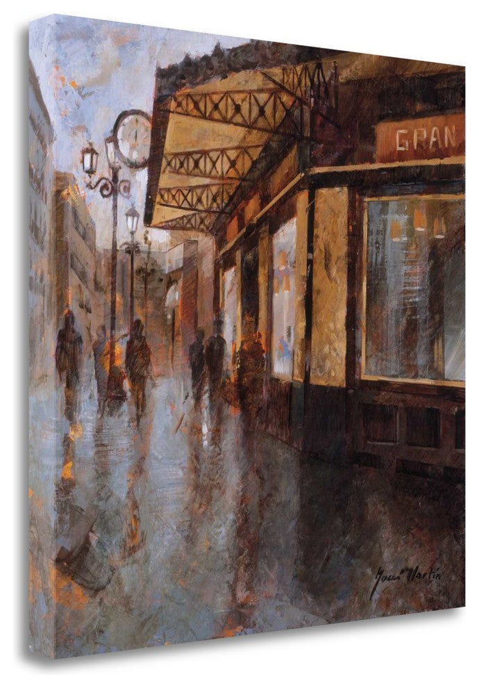 "Gran Cafe" By Noemi Martin, Giclee Print on Gallery Wrap Canvas, Ready to Hang