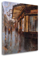 "Gran Cafe" By Noemi Martin, Giclee Print on Gallery Wrap Canvas, Ready to Hang