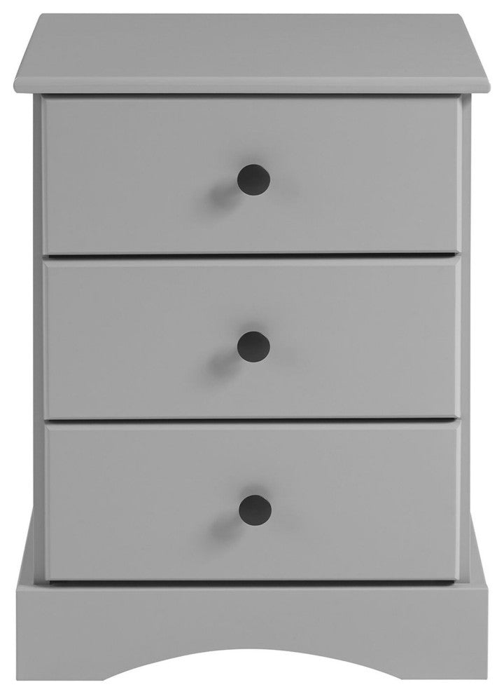 Ben 2 Piece Elementary Nightstand - Grey