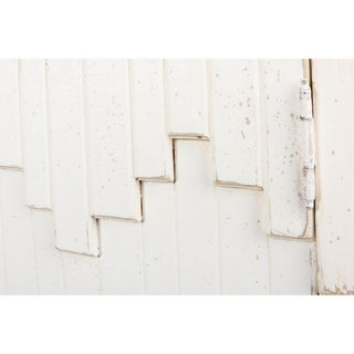 Aztec White Sideboard Black Buffet for Dining Room