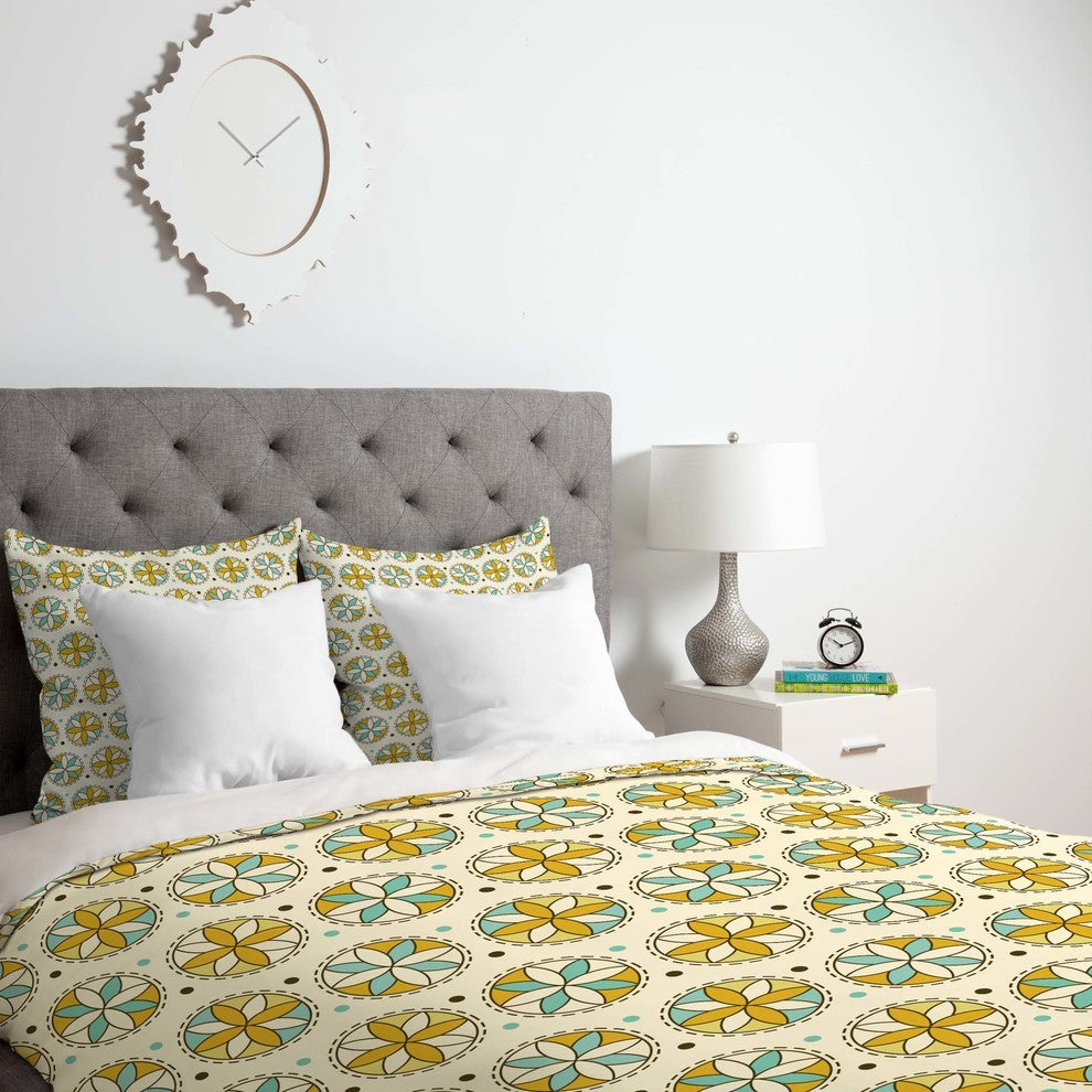 Deny Designs Heather Dutton Cartwheel Duvet Cover - Lightweight
