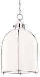 Eldridge 1-Light Pendant, Polished Nickel
