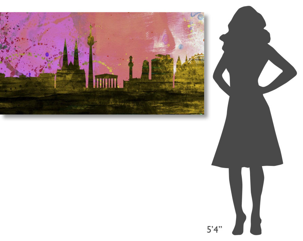 "Vienna City Skyline" Fine Art Print