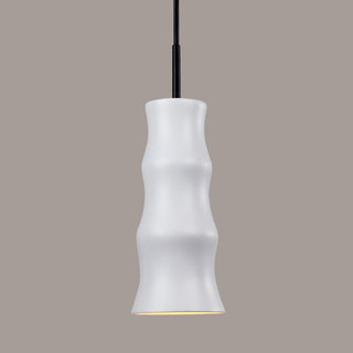 Chamber Mini Pendant, Satin White