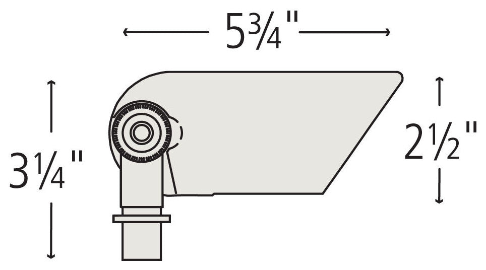 50W Mr16 Spot Light Accent Spot In Satin Black