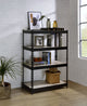 Decmus Bookshelf, Natural and Black Finish