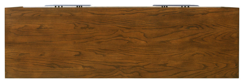 Emery Pecan 6 Drawer Dresser