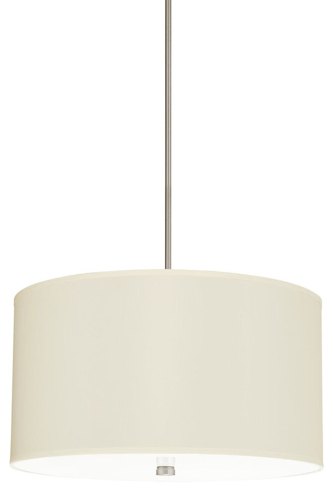 Generation Lighting Lighting 4-Light Pendant, Brushed Nickel, A19/100w