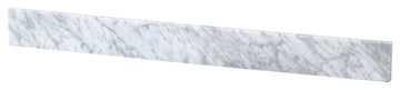 42" Backsplash, Carrara White