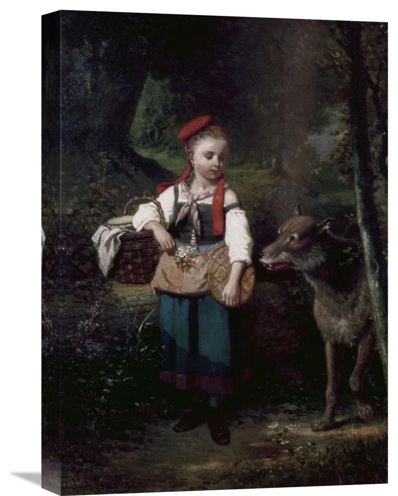 "Little Red Riding Hood" Artwork, 15"x22"