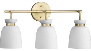 Lexie Collection Contemporary Vanity Light, Brushed Gold