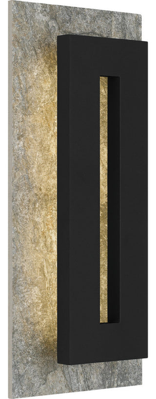 Tate LED Outdoor Wall Mount, Earth Black