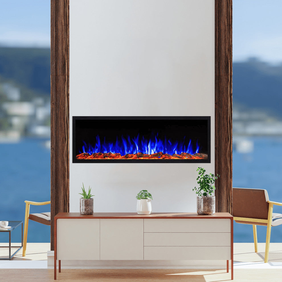 Touchstone Sideline Elite Outdoor 60" Recessed Smart Electric Fireplace