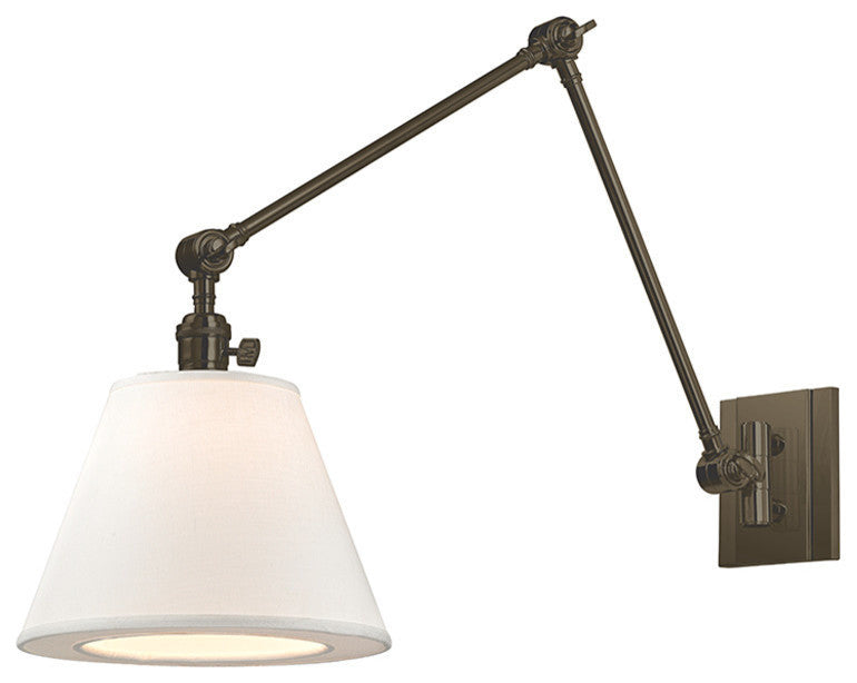 Hillsdale, One Light Vertical Swivel Wall Sconce, Old Bronze Finish