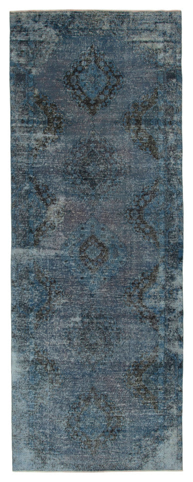 Rug N Carpet - Handmade Oriental 4' 9" x 12' 2" Tribal Runner Rug