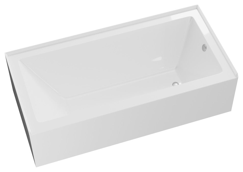 Eviva Nova Alcove 60" Acrylic Bathtub with Right Hand Drain