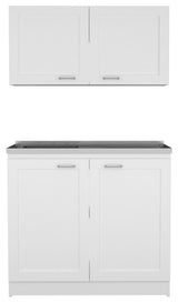 Perseus Cabinet Set, White