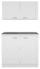 Perseus Cabinet Set, White