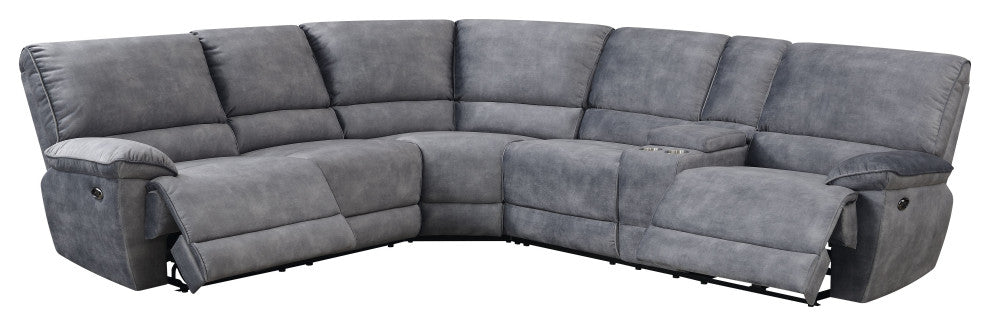 Simone Power Reclining Sectional
