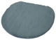 Elongated Lid Cover for Toilet Seats, Anthracite Grey