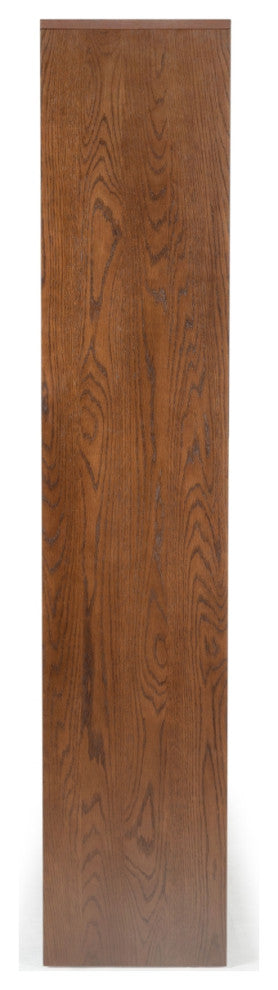 Safavieh Couture Norrington 5 Shelf Bookshelf, Walnut